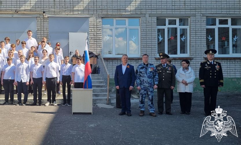 В Ульяновске офицер Росгвардии принял участие в патриотическом мероприятии 