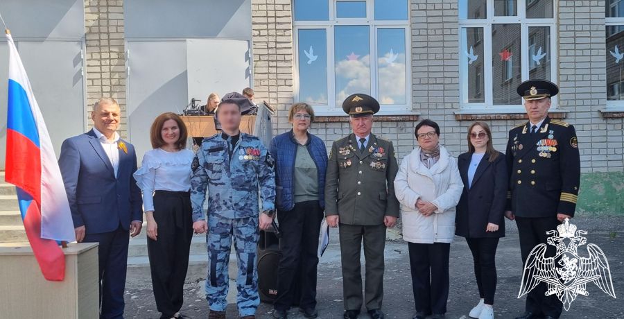 В Ульяновске офицер Росгвардии принял участие в патриотическом мероприятии 