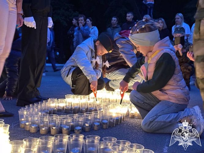 Ульяновские росгвардейцы присоединились к акции «Огненные картины войны»