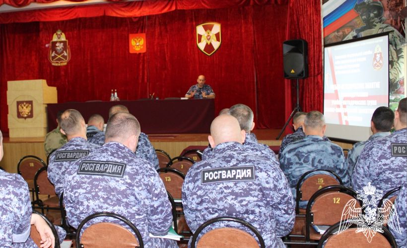 В Управлении Росгвардии по Ульяновской области прошел учебно-методический сбор с руководителями групп военно-политической работы 