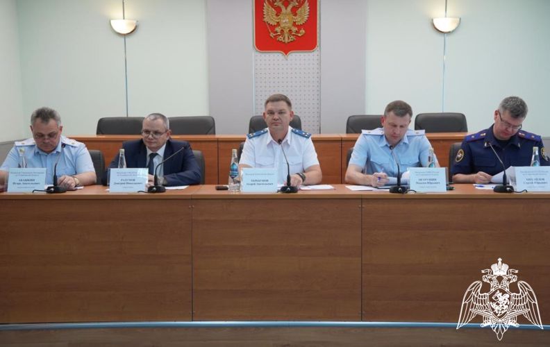 В Ульяновске начальник Управления Росгвардии принял участие в координационном совещание с руководителями региональных правоохранительных структур