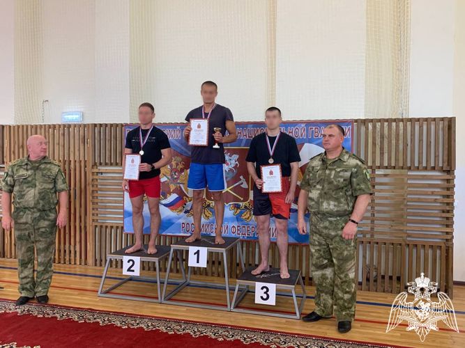 Ульяновские сотрудники Росгвардии заняли призовые места на чемпионате по единоборству Приволжского округа 