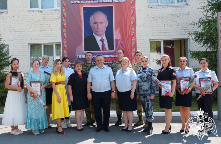В Ульяновске подразделение правового обеспечения Росгвардии отметило 40-летний юбилей  