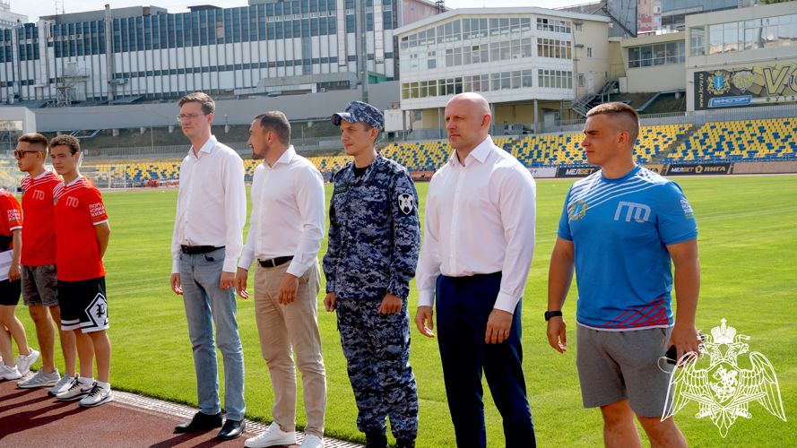Ульяновские росгвардейцы стали почетными гостями на фестивале ГТО среди школьников 