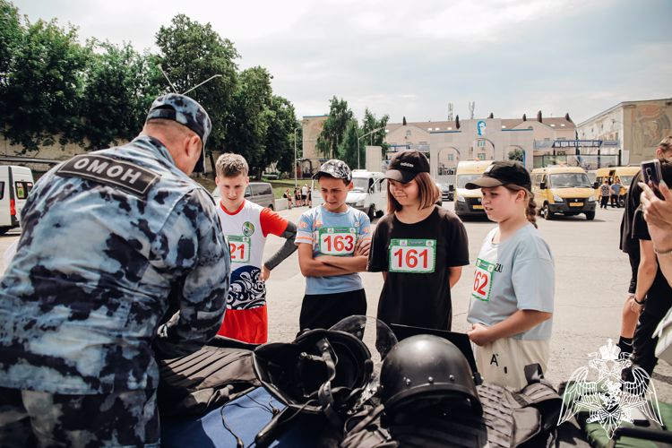 Ульяновские росгвардейцы стали почетными гостями на фестивале ГТО среди школьников 