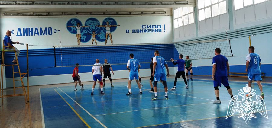Ульяновские росгвардейцы выступили на соревнованиях по волейболу среди коллективов физической культуры «Динамо» 