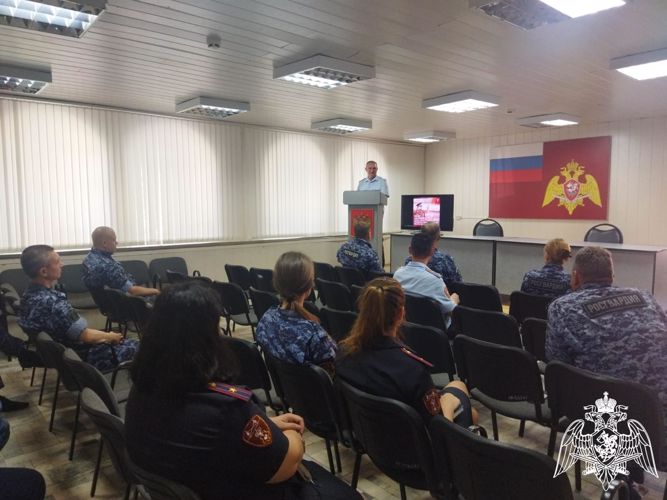 Для ульяновских росгвардейцев состоялся дискурс памяти генерала армии И.К. Яковлева