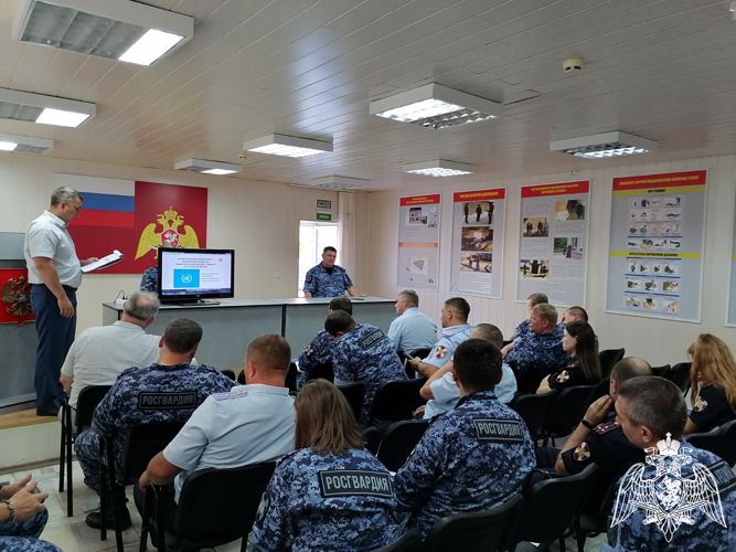 В Ульяновске для сотрудников Росгвардии прошла очередная лекция всероссийского общества «Знание»