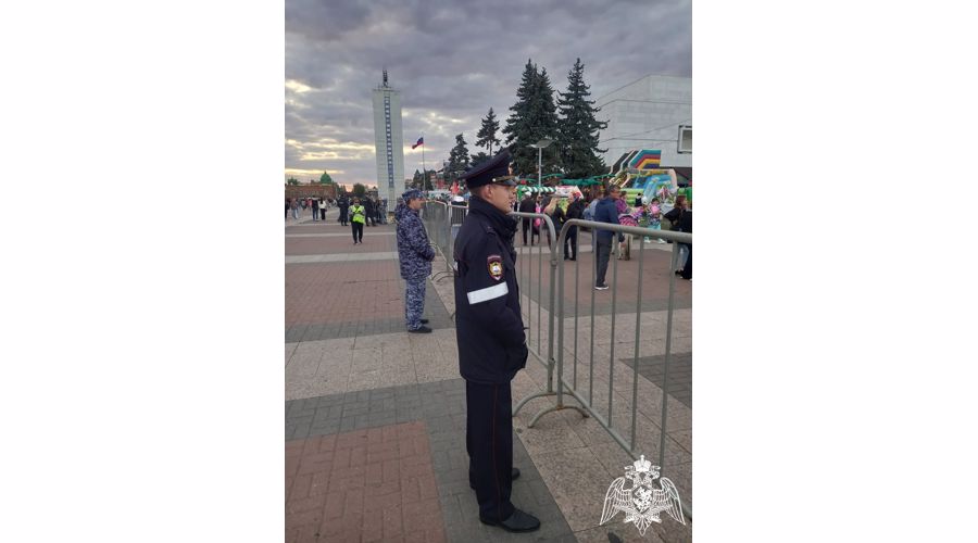 Ульяновские росгвардейцы обеспечили охрану общественного порядка в День города