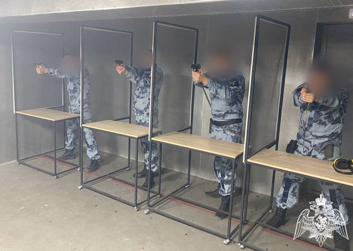 В профессиональный праздник сотрудники ОМОН «Симбир» провели спортивный турнир