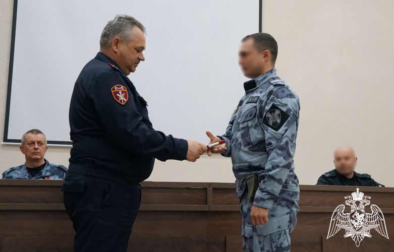 В Ульяновске отряд ОМОН «Симбир» поздравили с днем образования подразделения