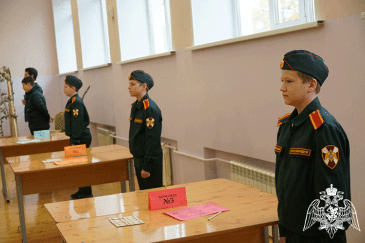В Ульяновске офицеры Росгвардии и кадеты «Гвардейской смены» приняли участие в военно-патриотическом мероприятии 