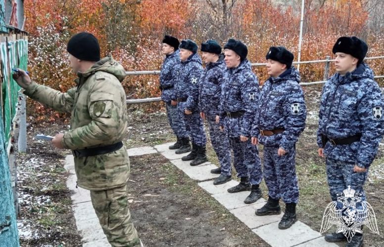 Ульяновские росгвардейцы приступили к сдаче итоговой проверки за 2023 год