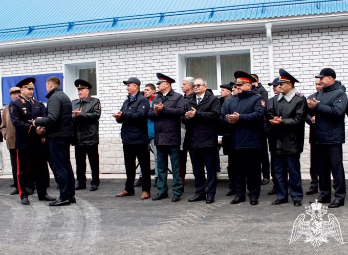 В Ульяновске начальник управления Росгвардии посетил церемонию открытия лыжной базы общества «Динамо»