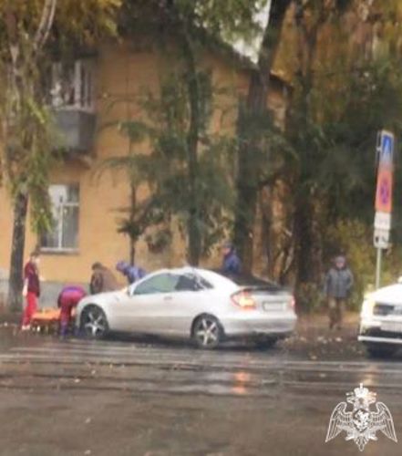 Ульяновские росгвардейцы оказали помощь женщине, пострадавшей в ДТП