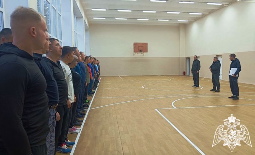Ульяновские росгвардейцы приступили к сдаче итоговой проверки за 2023 год