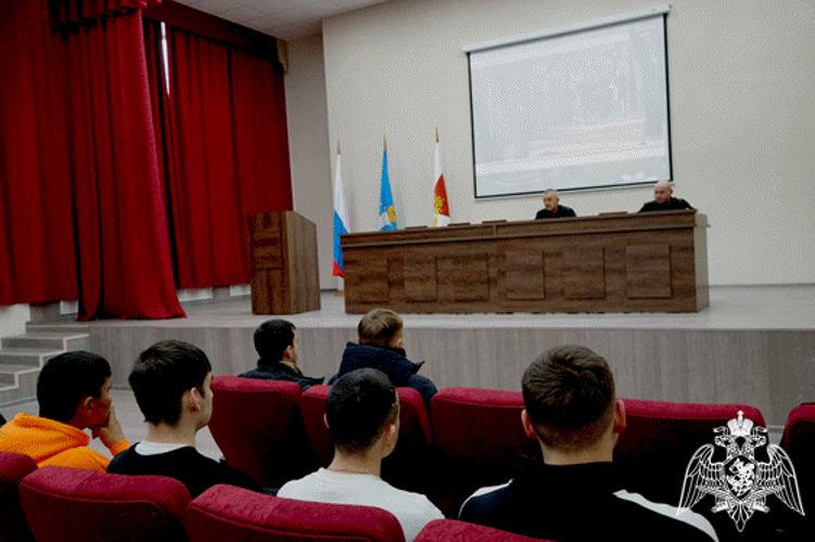 Сотрудники спецподразделений Росгвардии рассказали о своей службе студентам ульяновских ВУЗов