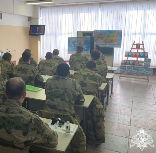 В Димитровграде военнослужащие батальона Росгвардии приступили к зимнему периоду подготовки
