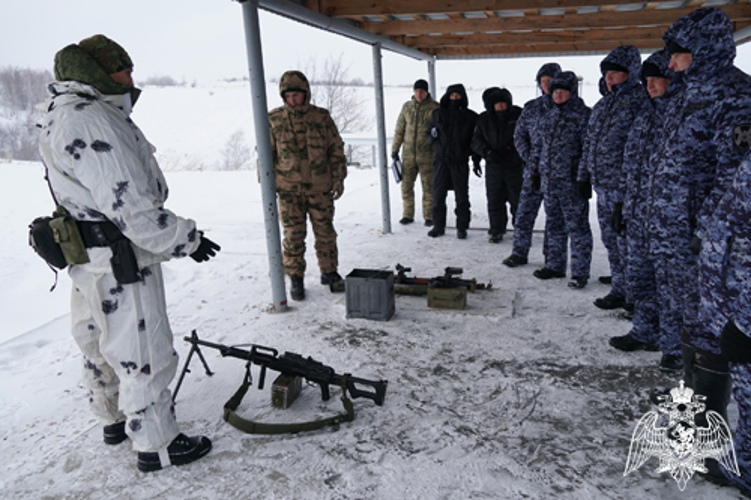 В Ульяновской области росгвардейцы приступили к зимнему периоду подготовки