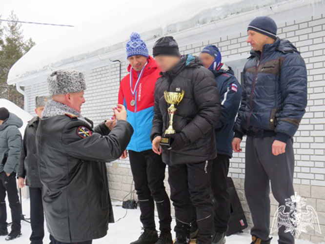 Команда Росгвардии вошла в тройку победителей лыжной гонки в рамках 65-й спартакиады ульяновского общества «Динамо»