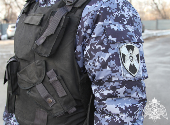 В Ульяновске сотрудники Росгвардии задержали подозреваемого в совершении кражи
