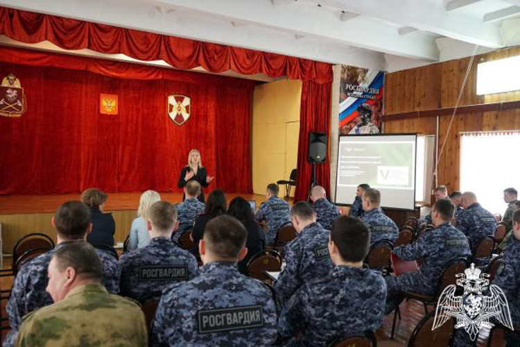 В Управлении Росгвардии по Ульяновской области состоялась встреча с лектором Всероссийского общества «Знание»