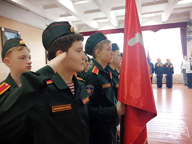 В Ульяновске кадеты «Гвардейской смены» дебютировали в конкурсе «На посту №1»