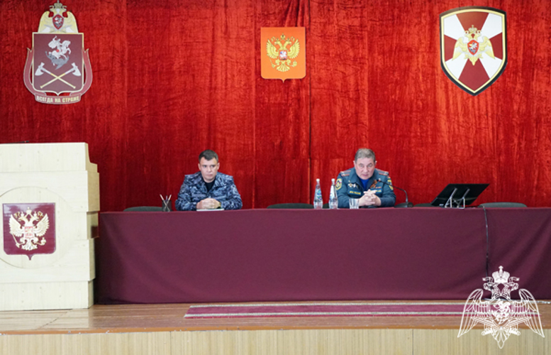 В Ульяновске личному составу Росгвардии довели правила пожарной безопасности