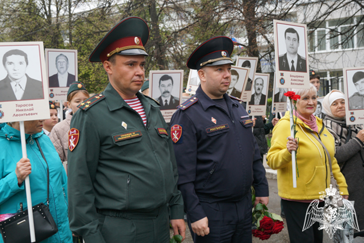 Ульяновские росгвардейцы приняли участие в митинг-реквиеме, посвященном 38-й годовщине катастрофы на Чернобыльской АЭС
