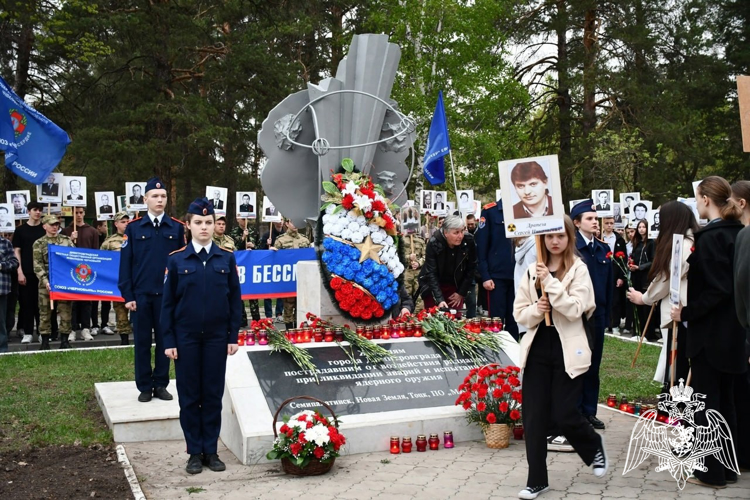 В Димитровграде росгвардейцы приняли участие в памятных мероприятиях, посвященных годовщине катастрофы на Чернобыльской АЭС