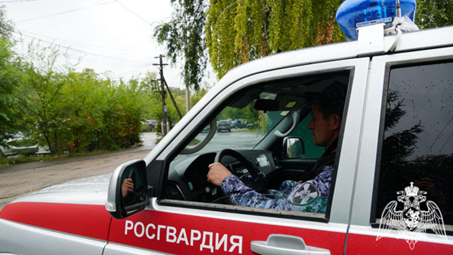 Сотрудники Росгвардии задержали подозреваемого в краже элитного алкоголя в Ульяновске