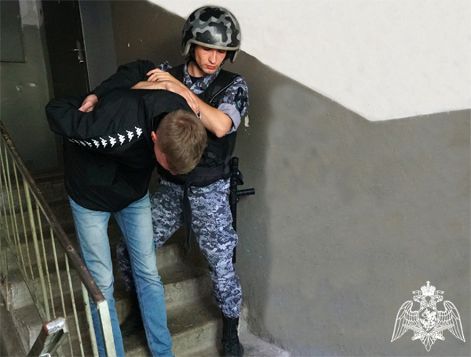 В Димитровграде сотрудники Росгвардии задержали подозреваемого в умышленном причинении тяжкого вреда здоровью 