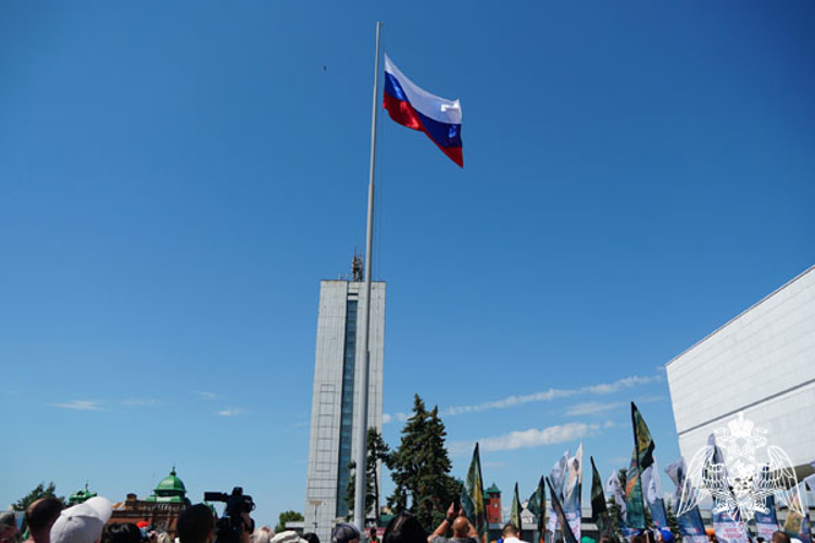 Начальник Управления Росгвардии по Ульяновской области принял участие в праздничном мероприятии, посвященном Дню России