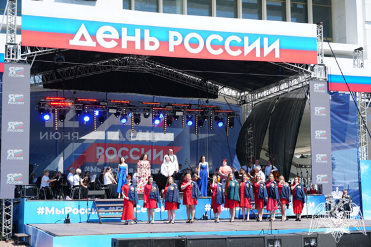 Начальник Управления Росгвардии по Ульяновской области принял участие в праздничном мероприятии, посвященном Дню России