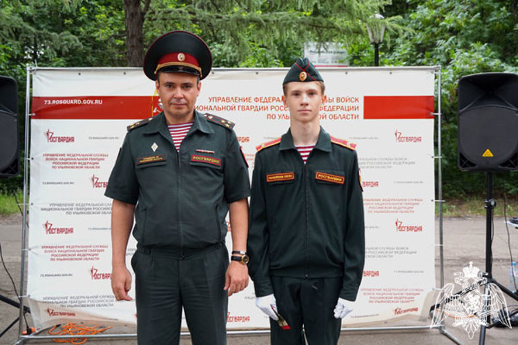 В Ульяновске состоялась акция «Открытая Росгвардия»