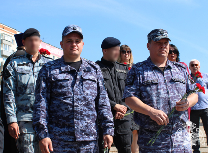Память ветеранов боевых действий почтили ульяновские росгвардейцы