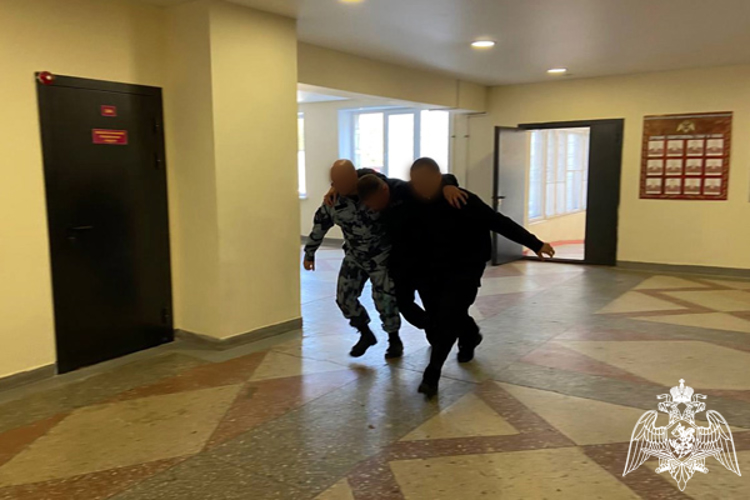 Ульяновские росгвардейцы отработали пожарно-тактические учения