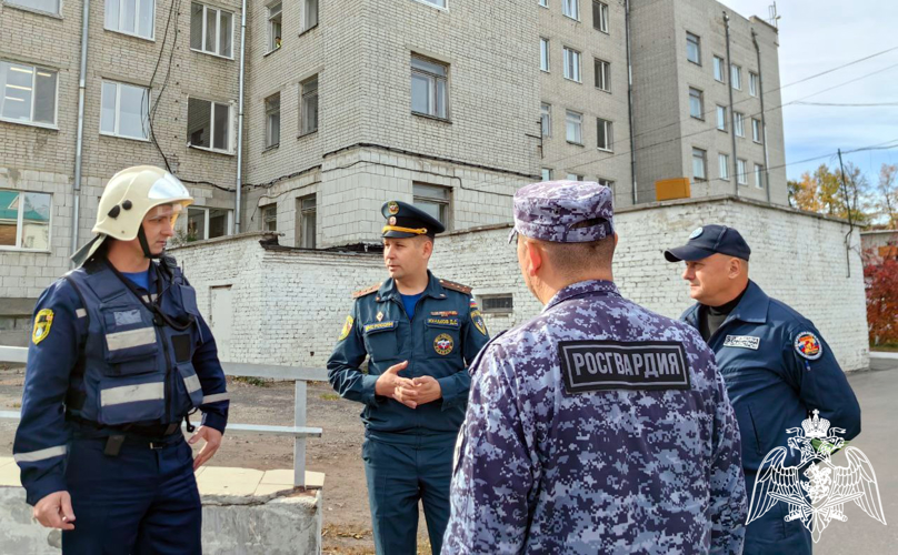 Личный состав Росгвардии принял участие во всероссийской штабной тренировке по гражданской обороне в Ульяновске