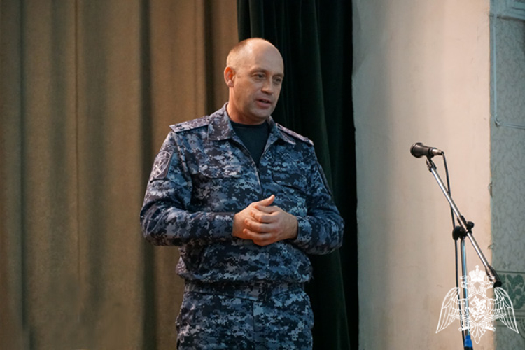 В Ульяновске офицер Росгвардии выступил на Рождественских чтениях