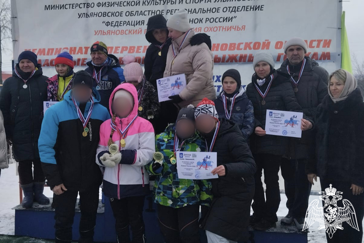 Ульяновские росгвардейцы заняли призовые места на «Лыжне России-2025»