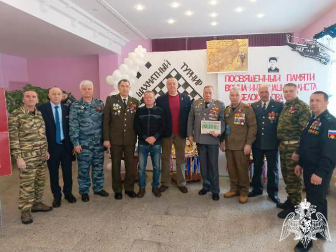 В Ульяновске ветераны Росгвардии стали призерами шахматного турнира