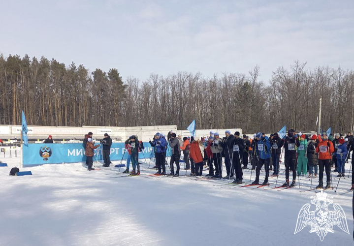 Ульяновские росгвардейцы стали первыми в лыжном забеге в «Лыжне России-2025»