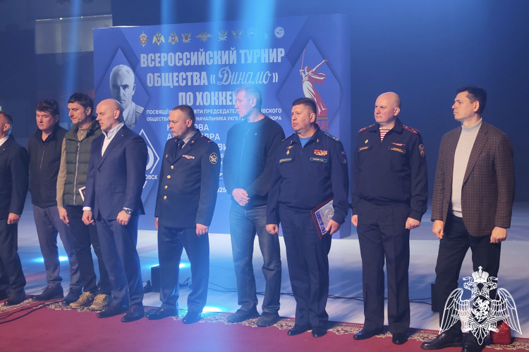 Ульяновские росгвардейцы приняли участие во Всероссийском турнире по хоккею Общества «Динамо»