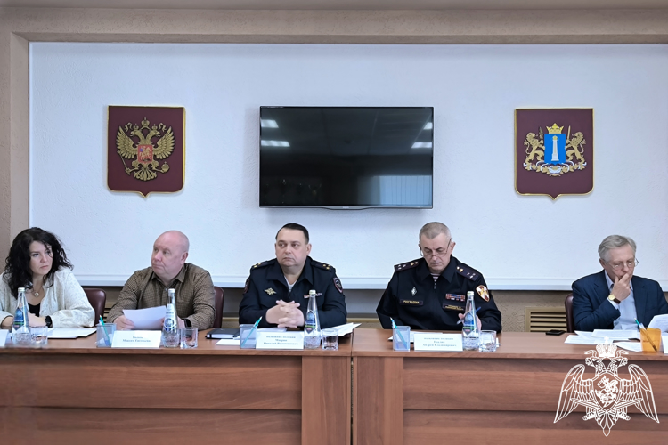  В территориальном органе Росгвардии прошло заседание оперативного штаба по вопросам обеспечения общественного порядка