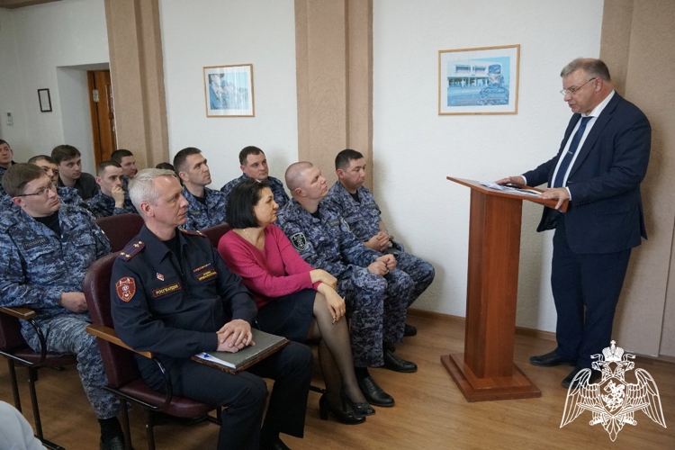 Ульяновские росгвардейцы прослушали лекцию о генералах-земляках