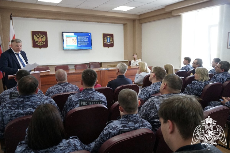 Ульяновские росгвардейцы прослушали лекцию о генералах-земляках