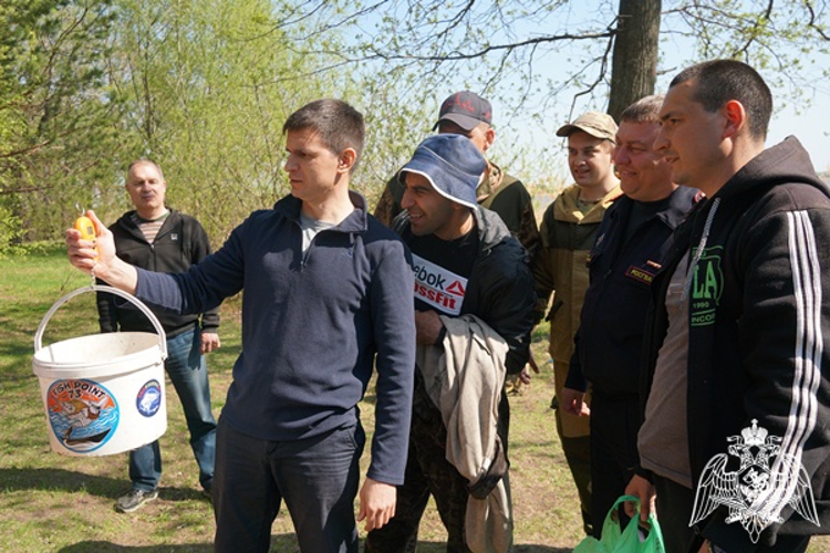 Ульяновские росгвардейцы выбрали лучшего рыбака