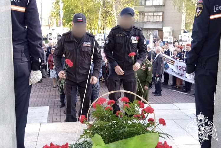 Ульяновские росгвардейцы почтили память ликвидаторов Чернобыльской катастрофы