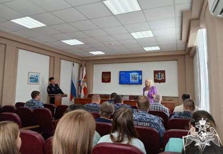 В Ульяновске росгвардейцы узнали, как справиться с профессиональным выгоранием