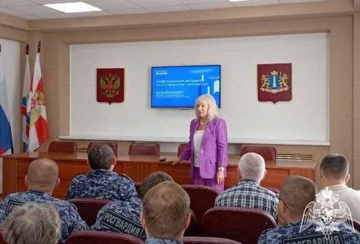 В Ульяновске росгвардейцы узнали, как справиться с профессиональным выгоранием